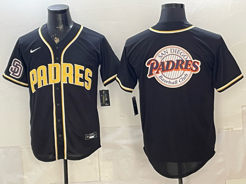 Men San Diego Padres blank Nike black MLB Jersey 0522004->san diego padres->MLB Jersey